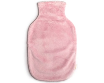 Cubierta de felpa de la botella de agua caliente