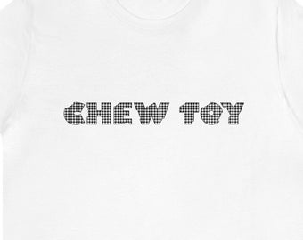 CHEW TOY - Houndstooth Version - Unisex Ultra Cotton Tee