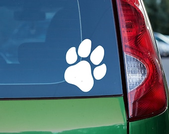 Pup Paw Vinyl Decal - 20 Colors - Custom Sizing!