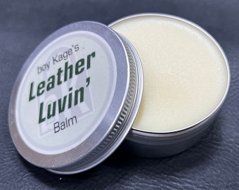 boy Kage's Leather Luvin' Balm (with Lanolin) - 4oz