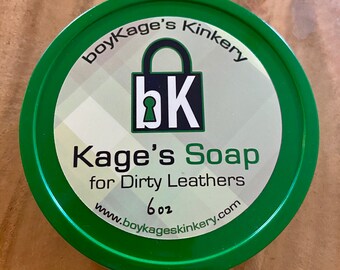 Kage's Soap for Dirty Leathers