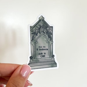 Sticker pour pierre tombale Mort par TBR