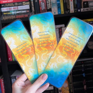 The Priory of The Orange Tree - Double-sided bookmarks