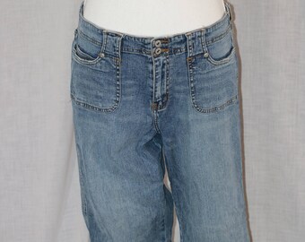 la blues stretch jeans