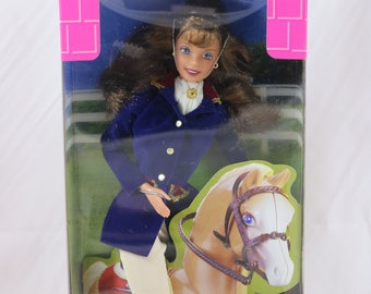 horse riding barbie 1997