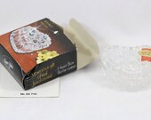 ANNA HUTTE Bleikristall 24 Lead Crystal Heart Shaped 2.5x2.5x1 quot Trinket Box Germany