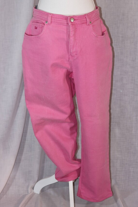 gloria vanderbilt pink jeans