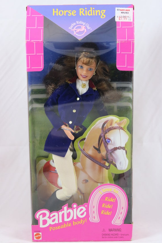 horse riding doll