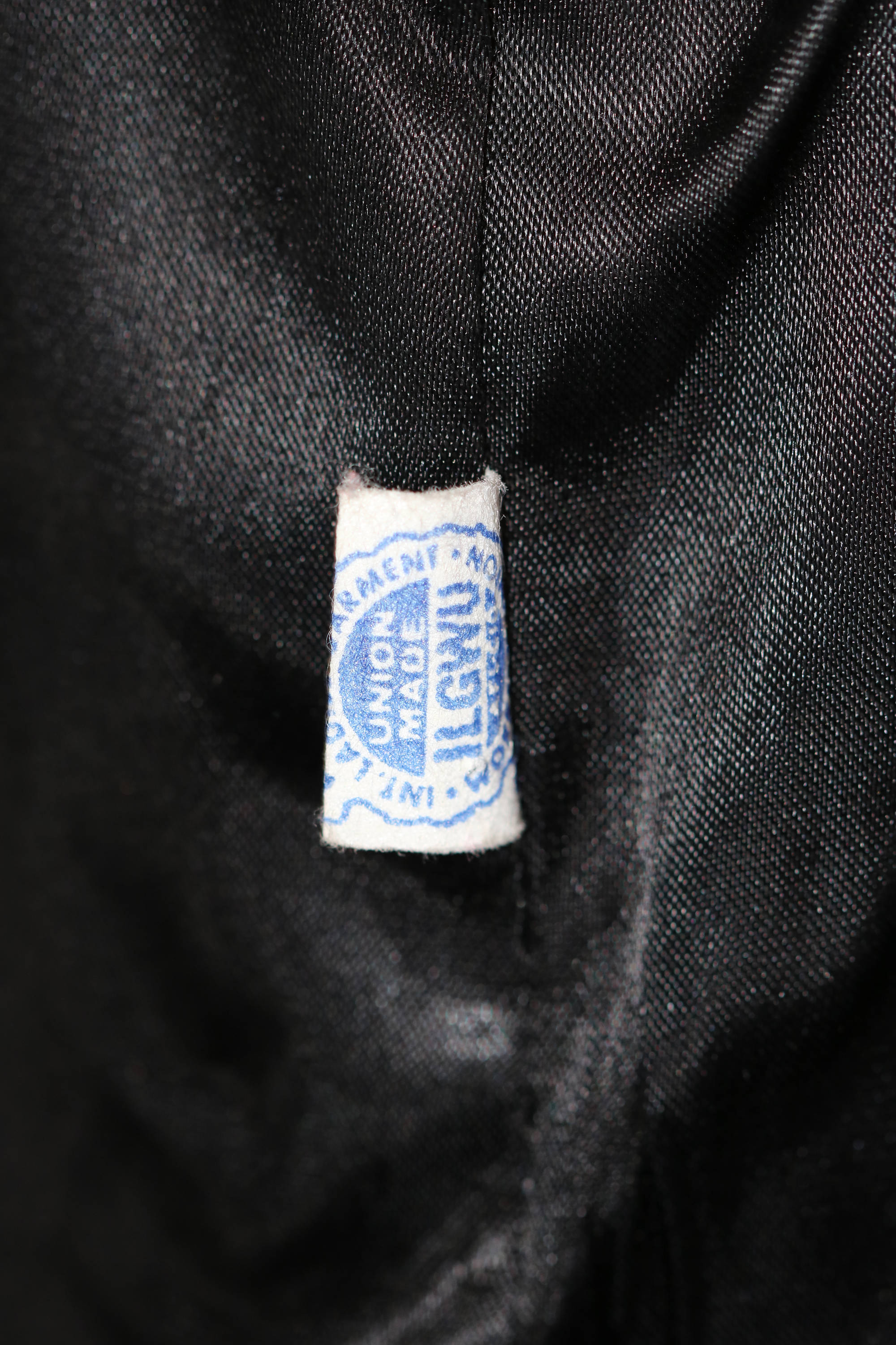 70s ILGWU 牛柄 フーデッドコート 総柄 USA製