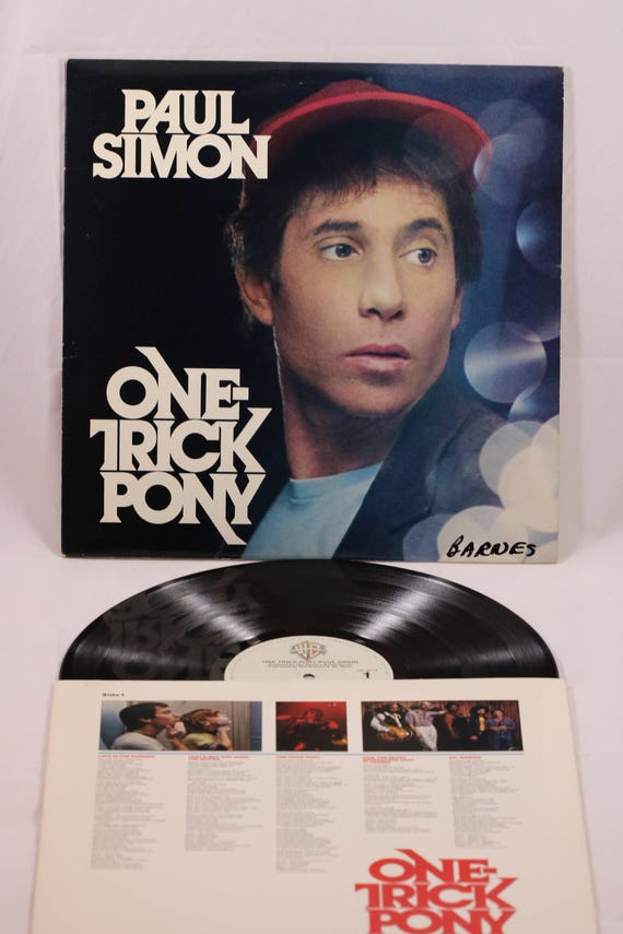 Paul Simon One Trick Pony 1980 Warner Brothers WB Vinyl 12