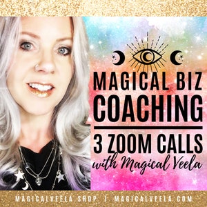 Magical Biz Coaching 3 Zoom Calls Lightworkers Launch Your Creative Business Fast with Help from LOA Manifestation Coach Magical Veela image 10