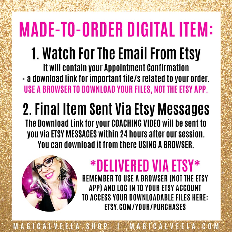 Downloadable Digital Orders and Online Zoom Coaching by Magical Veela, Certified Reiki Energy Healer, Crystal Healer, Author, Psychic Mystic, Meditation Guide, and Spiritual Life Coach. Find her on Etsy at magicalveela.shop