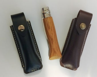 Etui pour Opinel en cuir