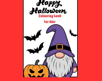 Halloween Kinder Malseiten