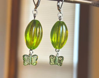 Pendientes de hada del bosque