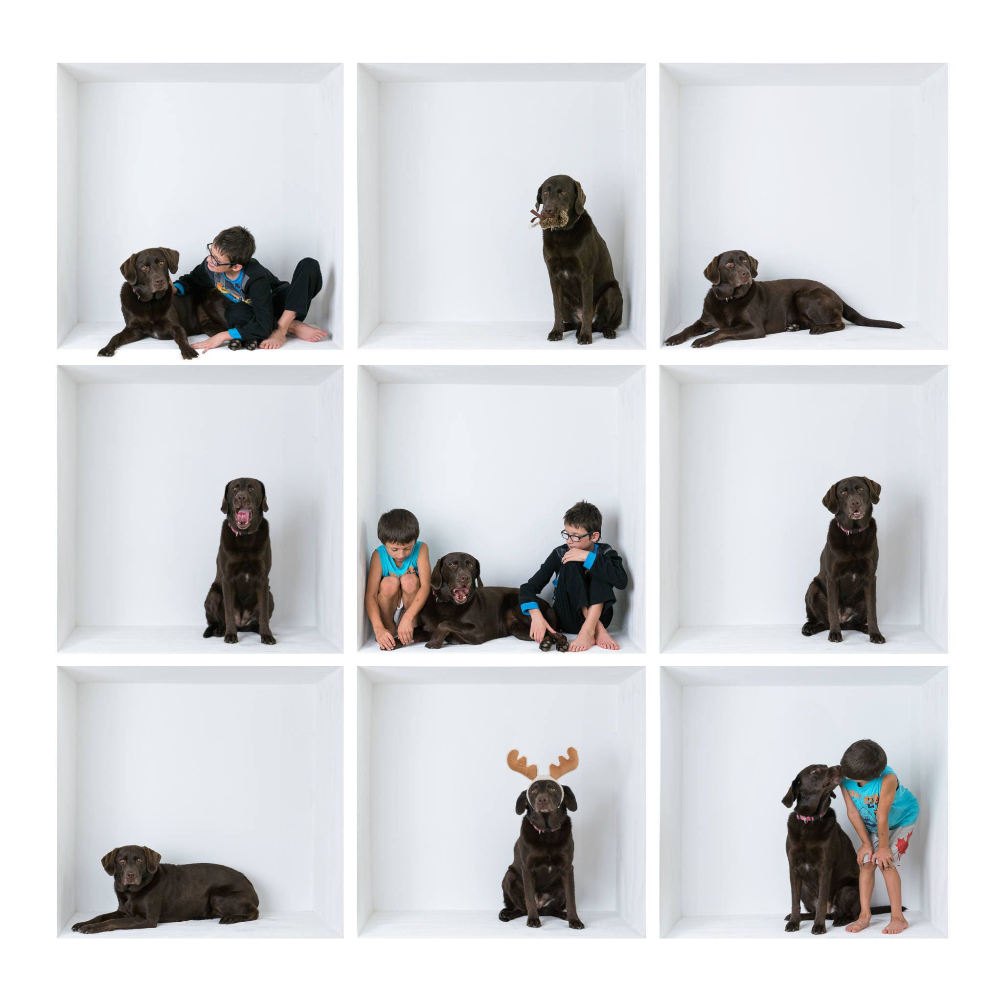 In the Box Photography TEMPLATE 9 Box for Your Collage Etsy