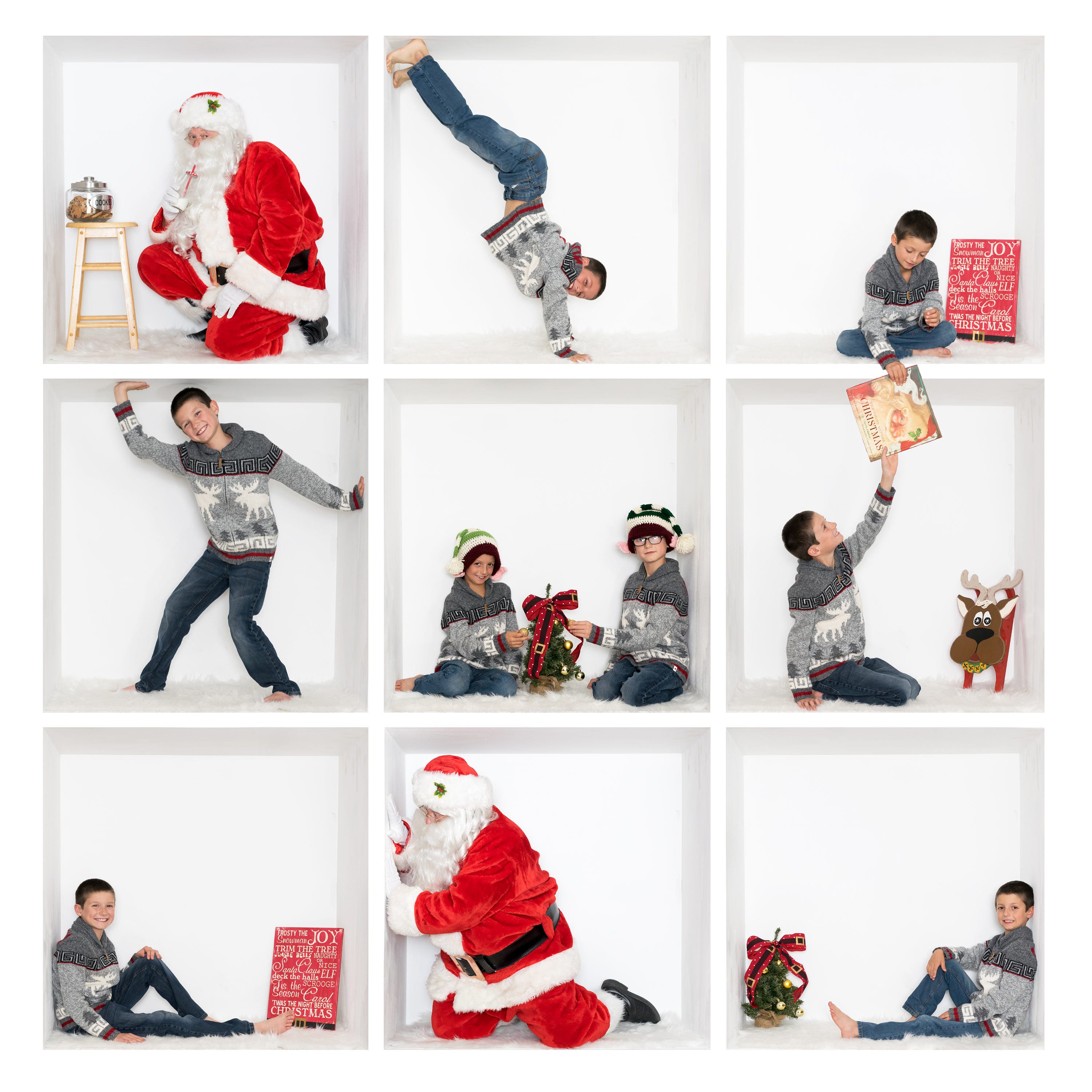 In the Box Photography TEMPLATE 9 Box for Your Collage Etsy