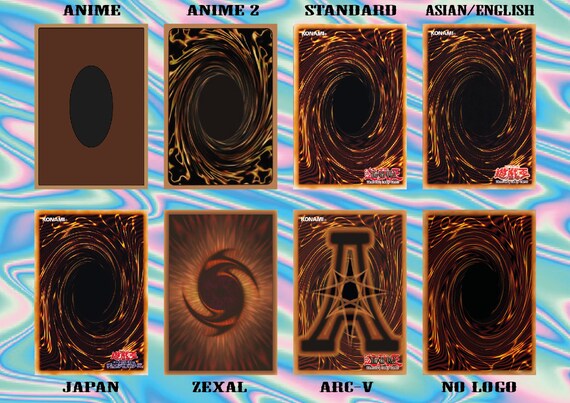 Yugioh Orica Sexy Anime Girls 8 Cards Set 01 Proxy Etsy