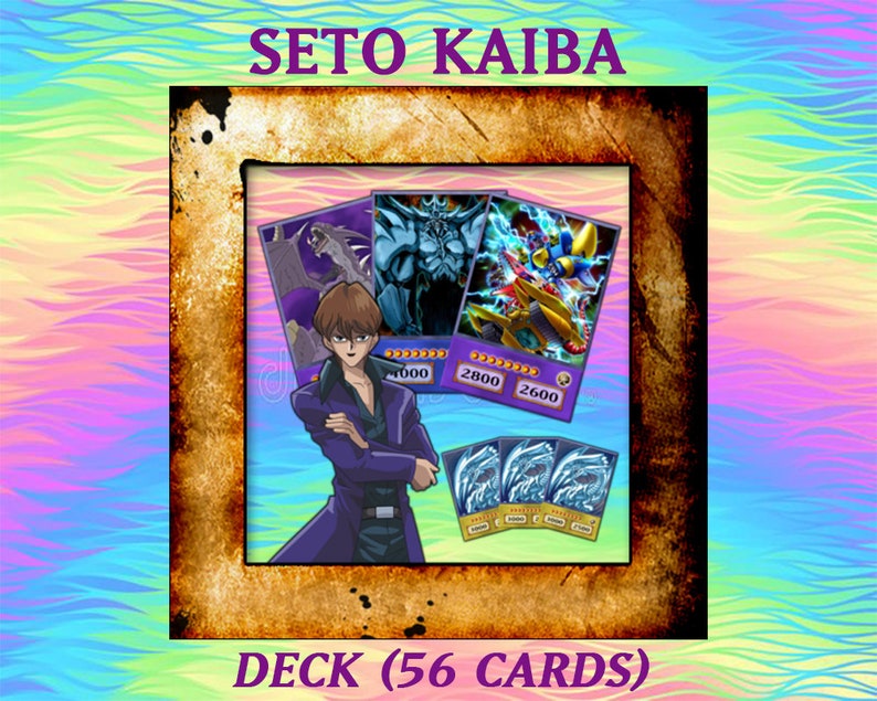 Proxy SETO KAIBA Deck 56 cards Yugioh Orica