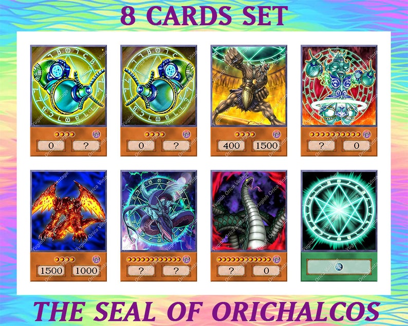 Yugioh Orica The Seal of Orichalcos 8 cards Etsy