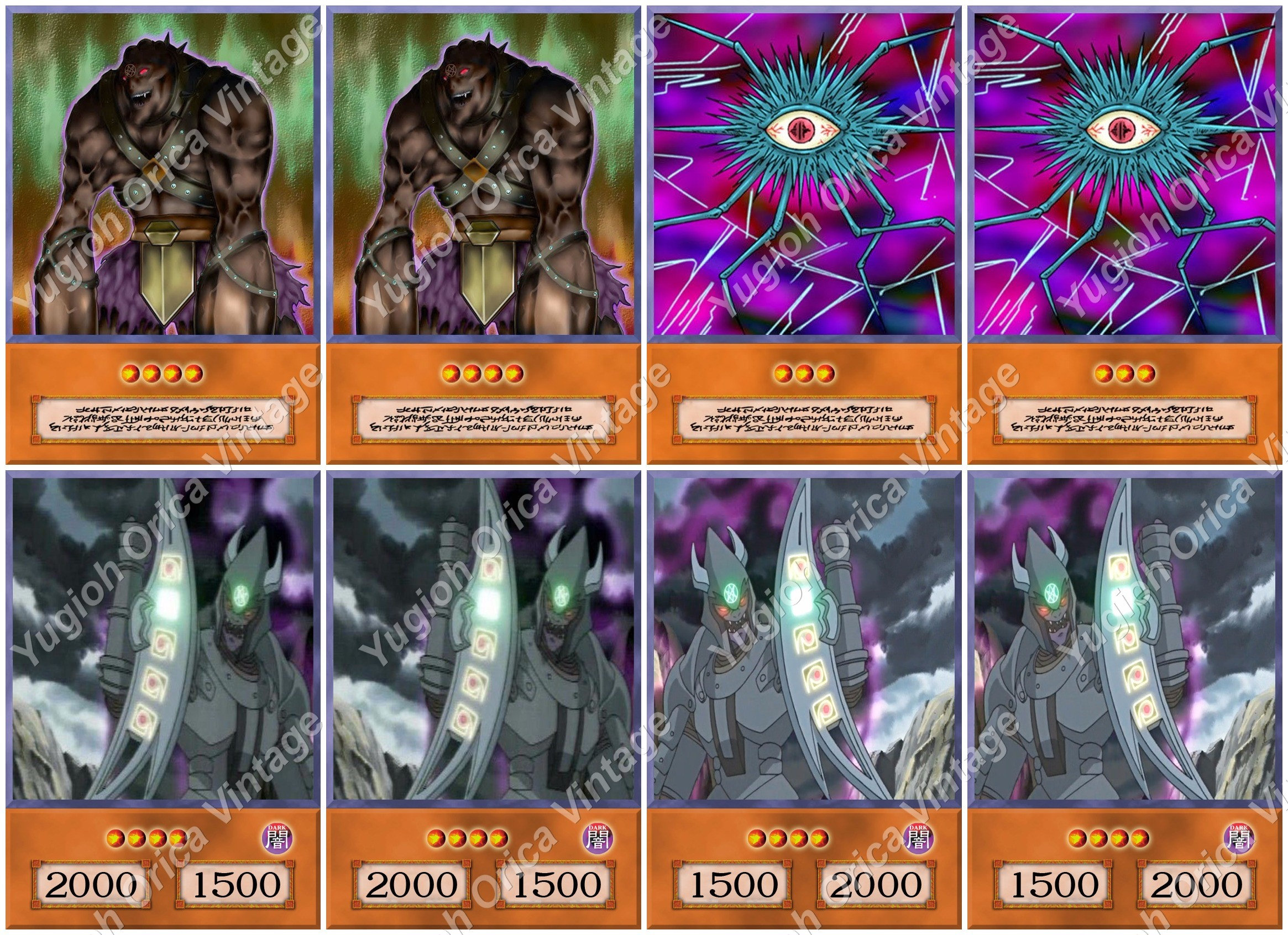 Yugioh Orica DARTZ Deck 40 cards Proxy Etsy