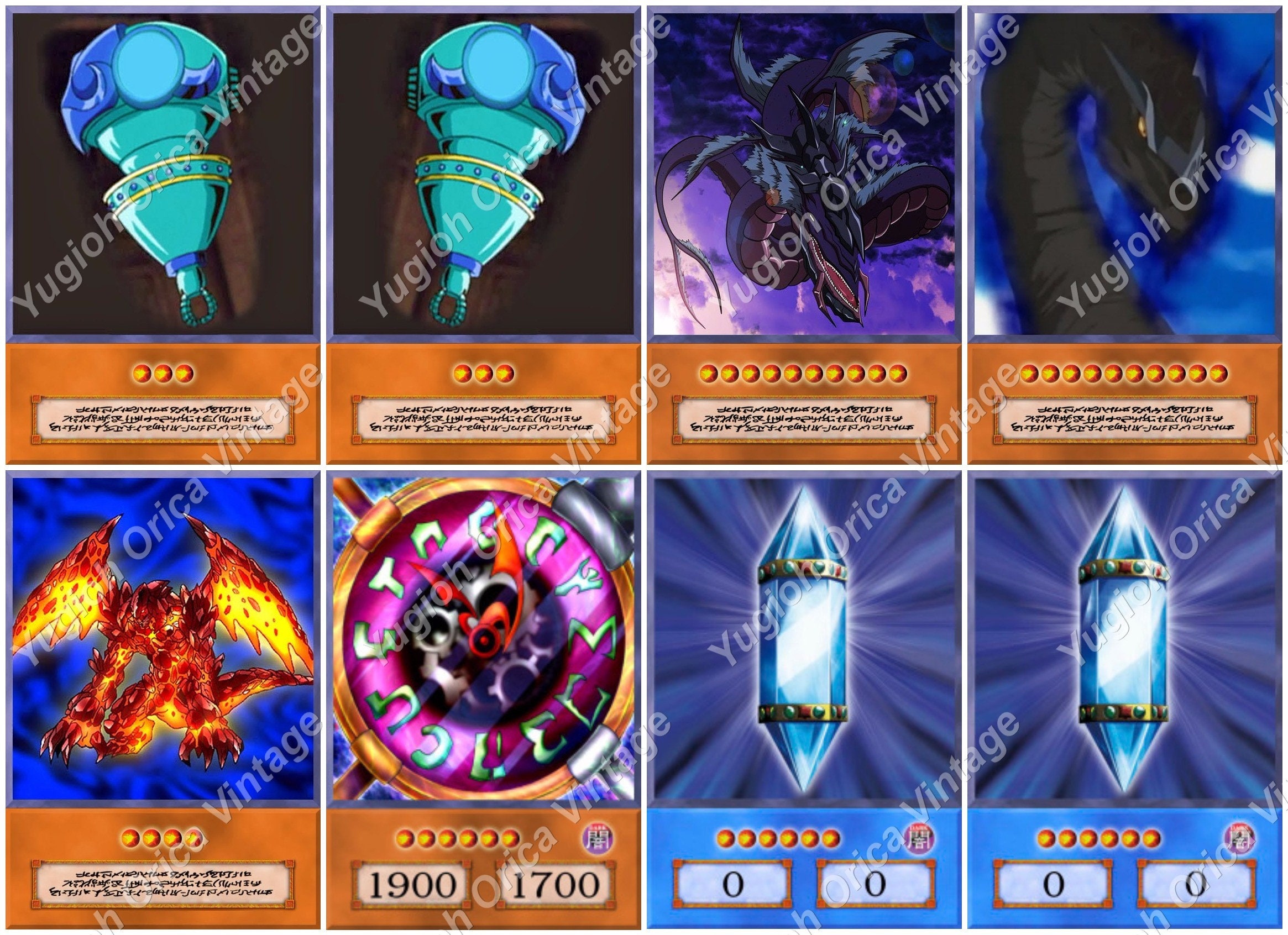 Yugioh Orica DARTZ Deck 40 cards Etsy