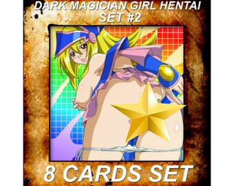 Yugioh Orica Anime Dark Magician Girl Hentai 8 cards (SET #2)