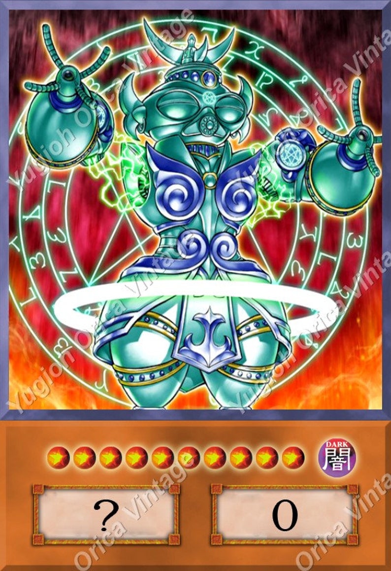 Yugioh Orica The Seal of Orichalcos 8 cards Etsy