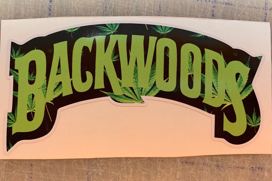 Backwoods Cannibis 420 Vinyl Sticker - Etsy