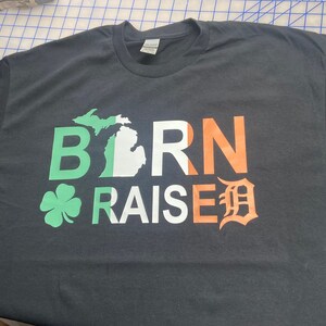 Porte-clés "Born And Raised Michigan" - Marque AND, Neuf Avec étiquettes
