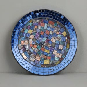 Blue Glass Wall Art