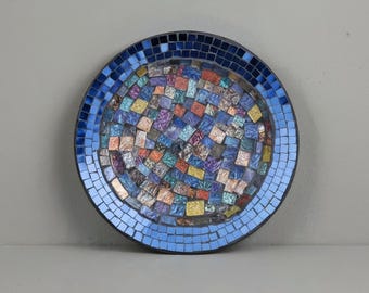Blue Glass Wall Art