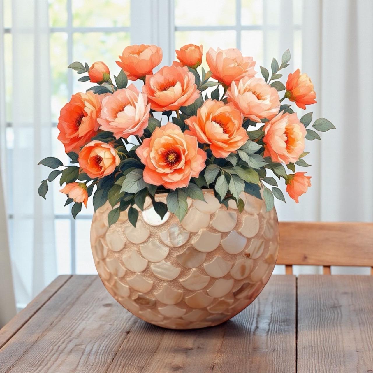 Mosaic Flower Pot 6 Inch - Etsy