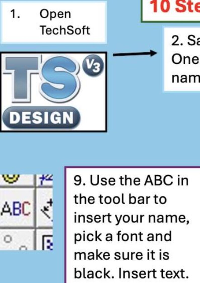 Tech Soft Basic 1 Page Tutorial Sheet Print Out Secondary Education image 1