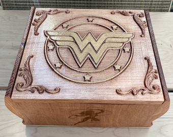 wonder woman jewelry box