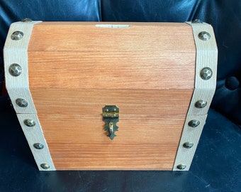 Pirate Treasure Chest Coin Box.