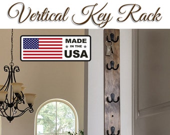 Vertical Key Rack | Etsy