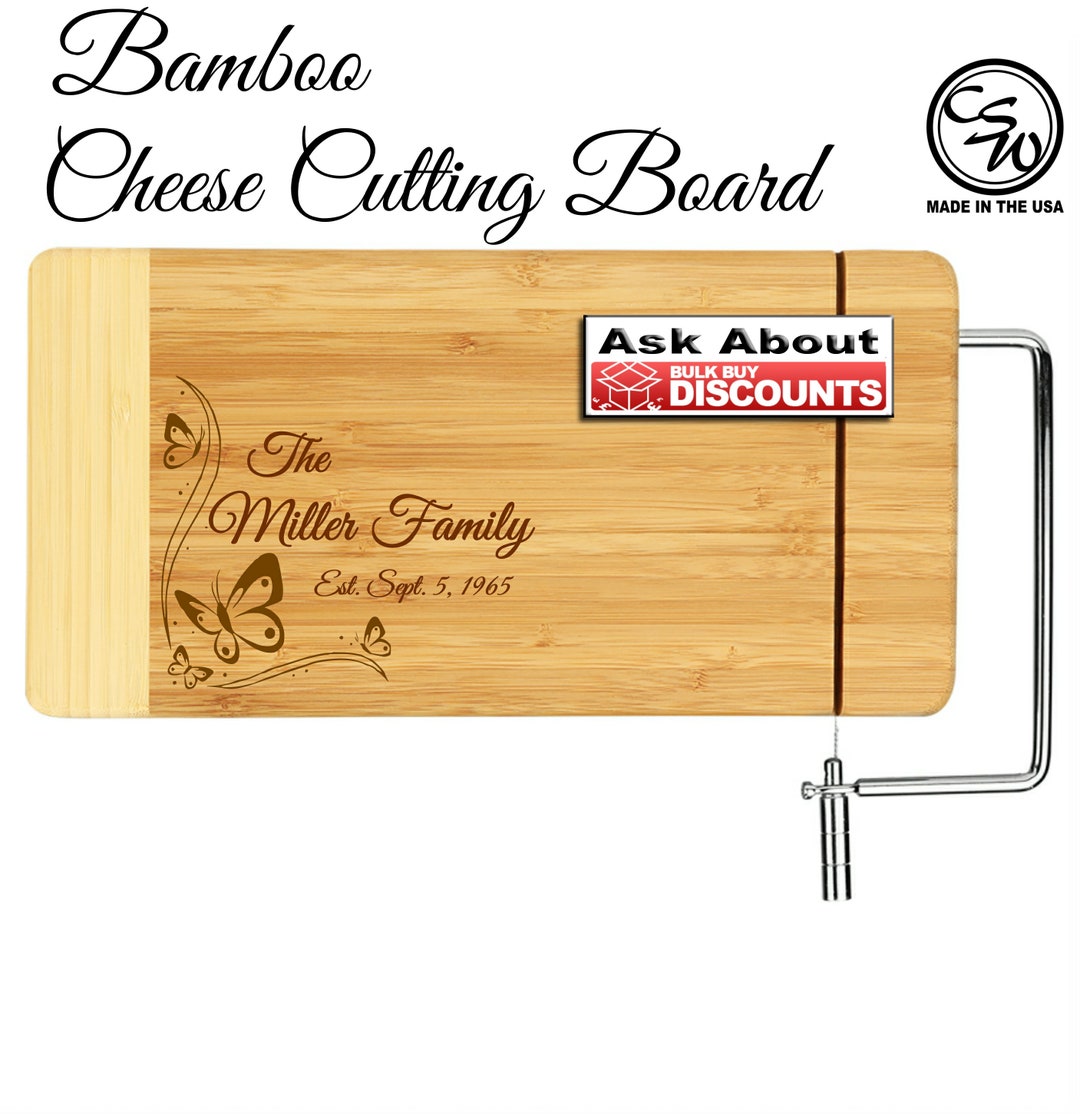 Wire Cheese Cutting Board, Personalized Cutting Board, Wire Cheese
