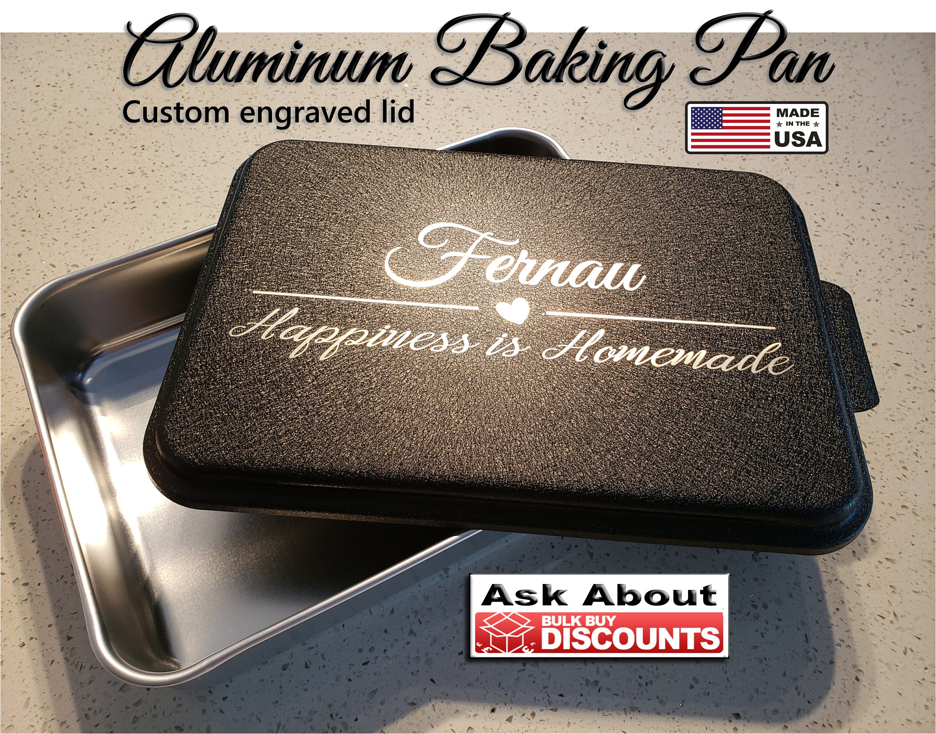 Realtor Closing Gifts Personalized Cake Pan Custom Engraved