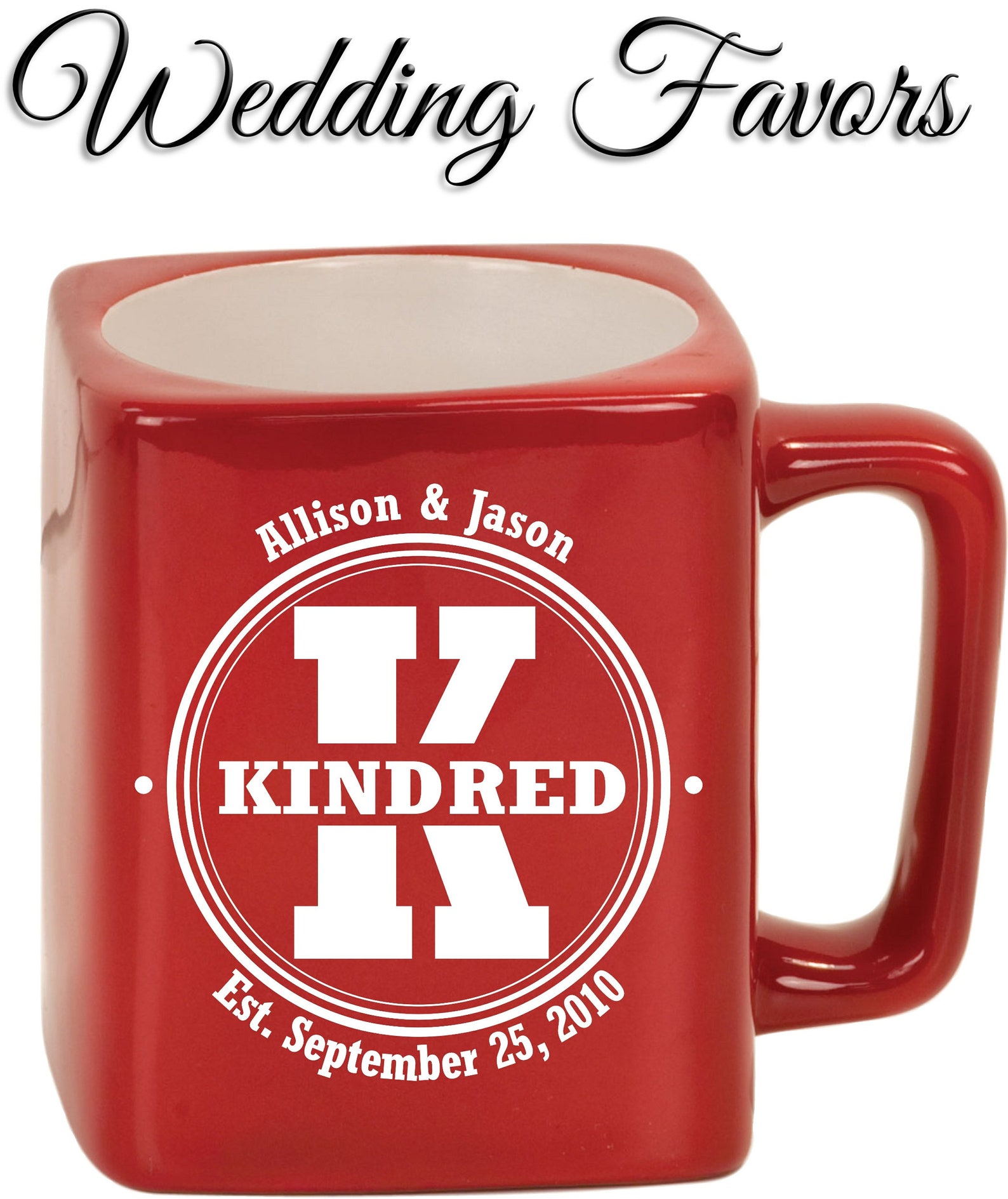 Coffee Mug Square Coffee Mug Ceramic Coffee Mug Groomsman Etsy