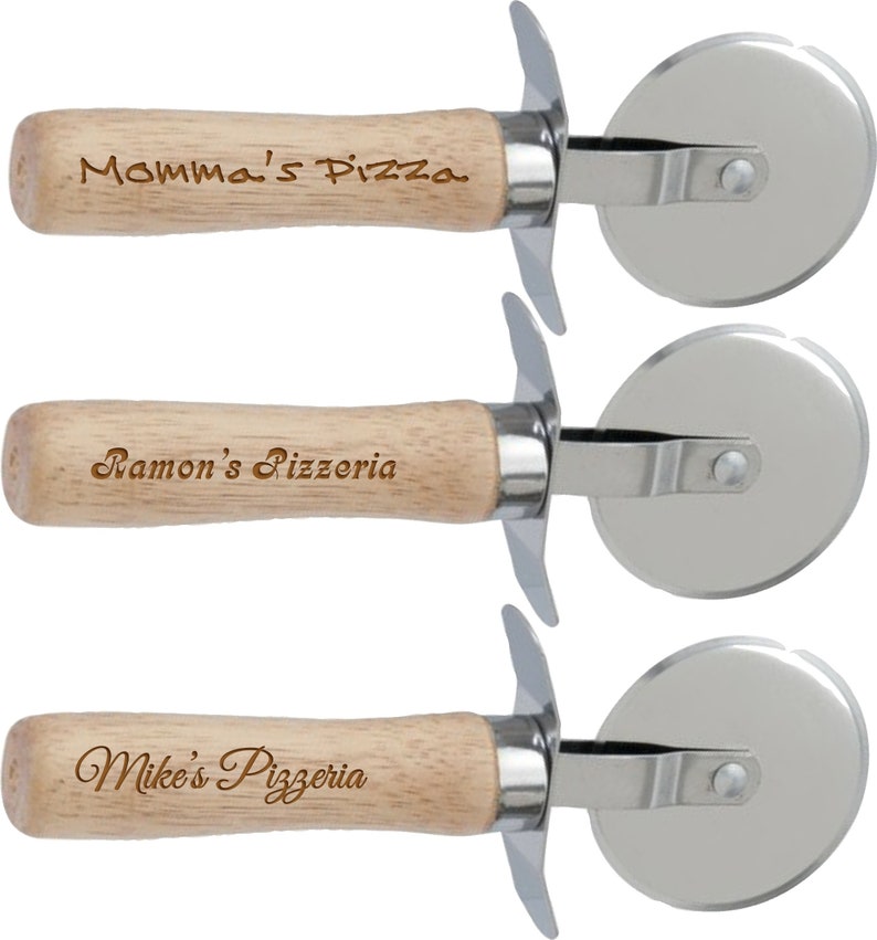 Wedding Favor Pizza Cutter Company Party Personalized Pizza Etsy