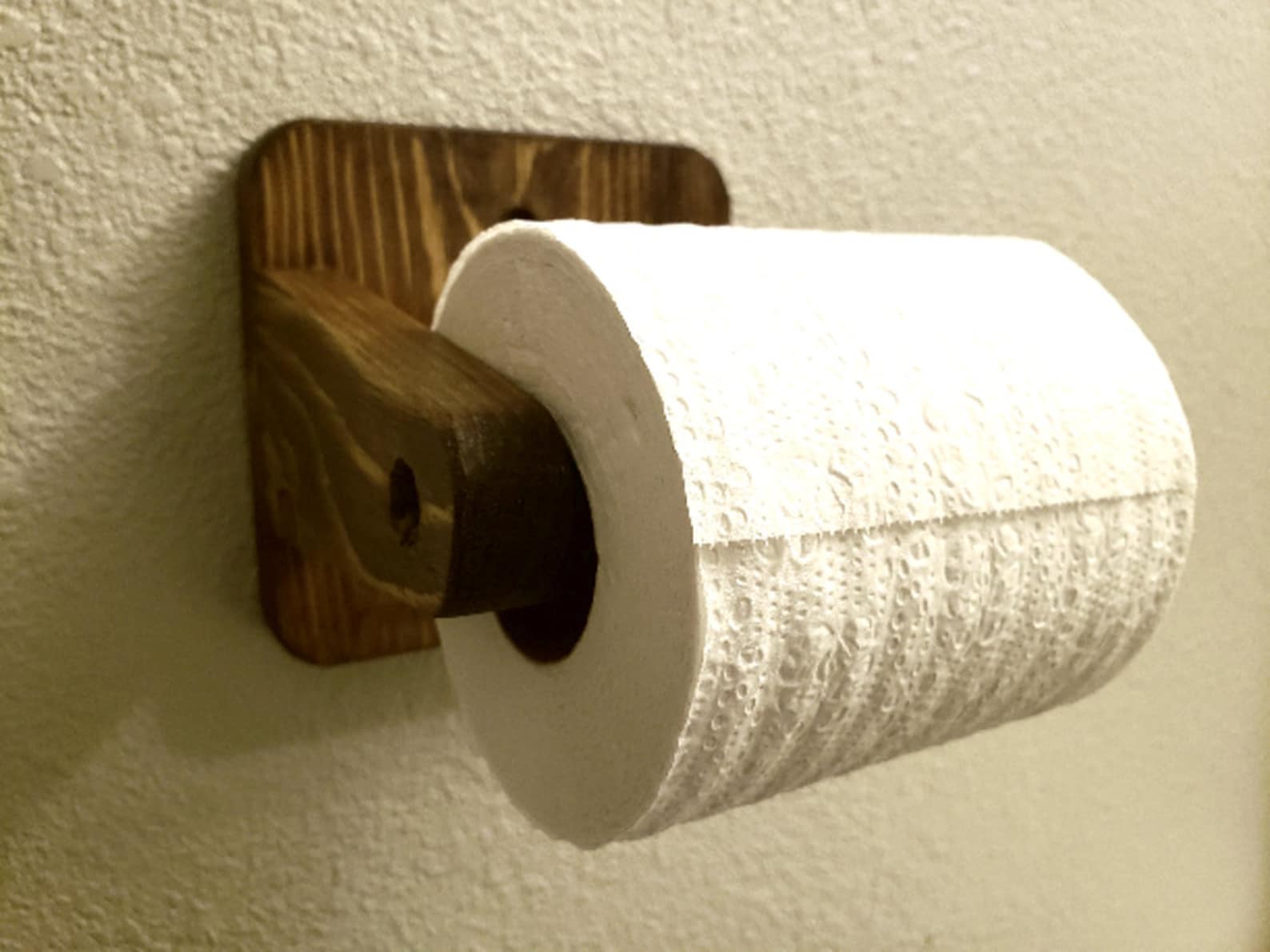 Rustic Wood Toilet Paper Holder Wood Toilet Paper Holder Etsy