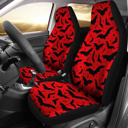 Bats and Stars Car Seat Covers Halloween Car Seat Covers Etsy