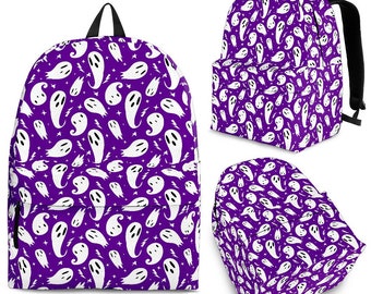 Ghosties Backpack, Ghost Halloween Backpack, Ghost Backpack, Halloween Backpack, Paranormal Investigator Backpack