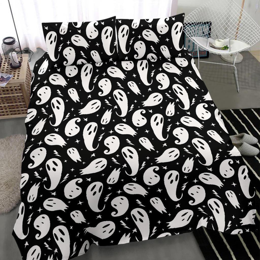Ghosties Duvet Cover Bed Set Halloween Duvet Cover Spooky Etsy