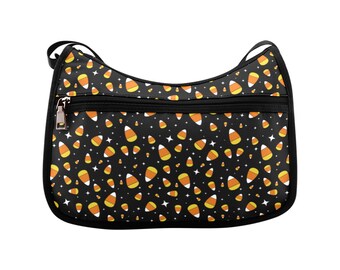 Spooky Purse, Spooky Crossbody Bag, Halloween Bag, Halloween Spooky Bag, Halloween Purse, Halloween Crossbody Bag, Candy Corn Purse