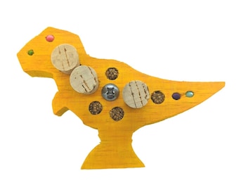 Balsa-saurus Rex Bird Toy | Foraging Chew Toy for Small Medium Parrots