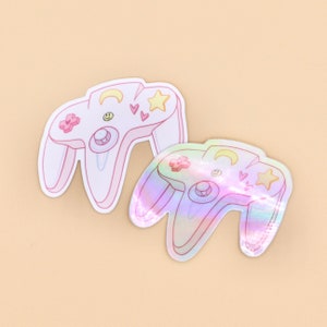 Gamer Girl Controller Sticker