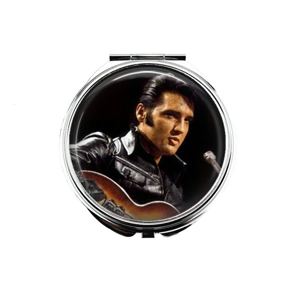 Elvis Presley - Compact Mirror - Make Up Pocket Mirror
