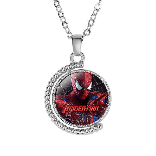 1 Spider-Man Rotatable Necklace!